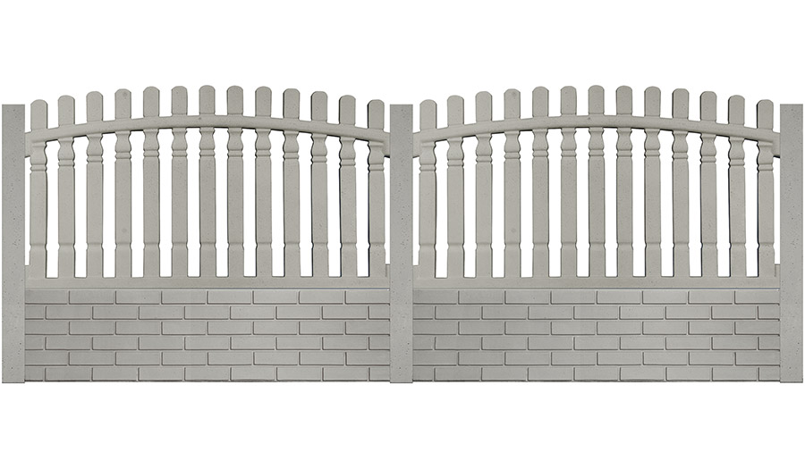 kerítés, kerítések, betonkerítés, betonkerítések