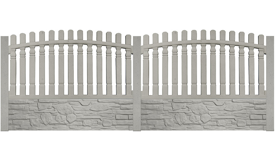 kerítés, kerítések, betonkerítés, betonkerítések